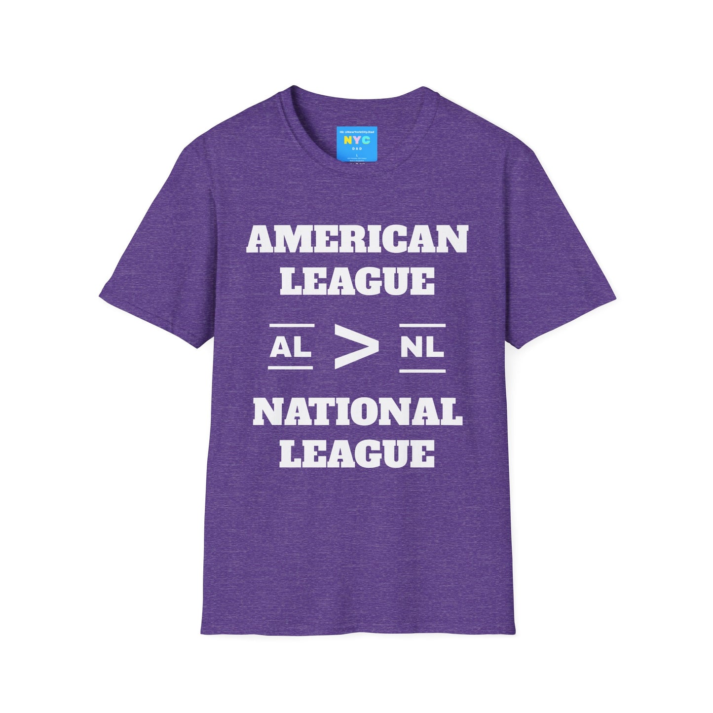 American League is greater than National League