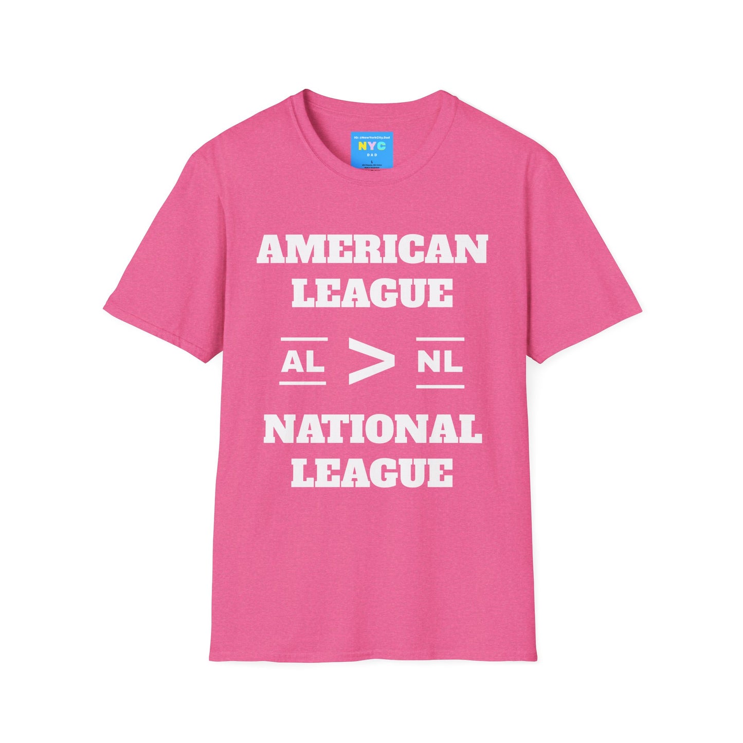 American League is greater than National League