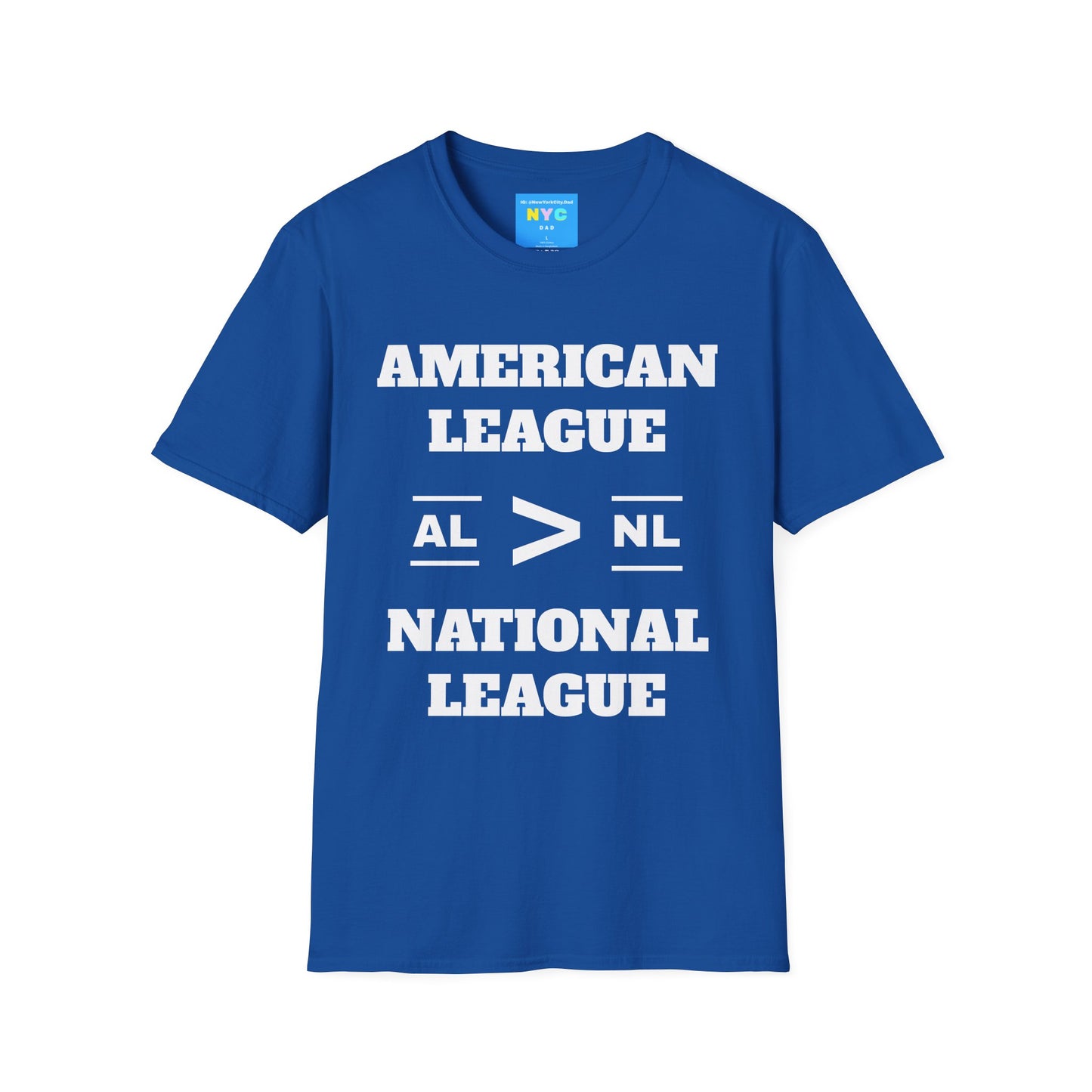 American League is greater than National League