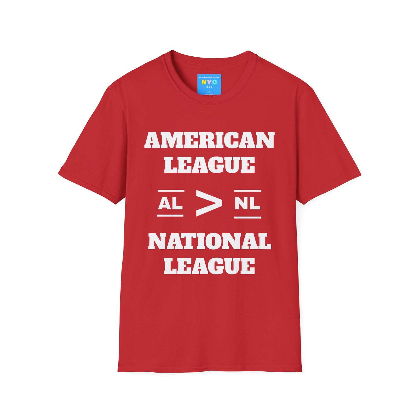 American League is greater than National League