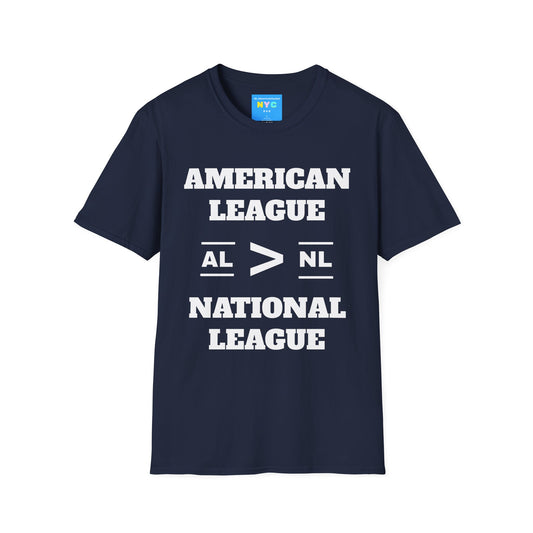 American League is greater than National League