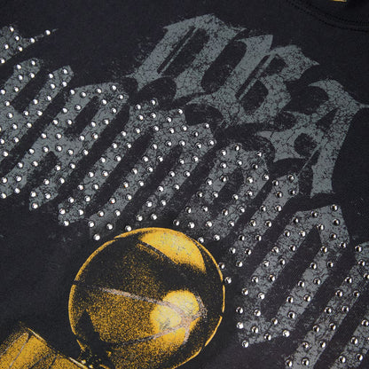 Last one - Men's New York Knicks Nike Gray 2026 NBA Finals Champions Authentic Locker Room Limited Edition On Court T-Shirt