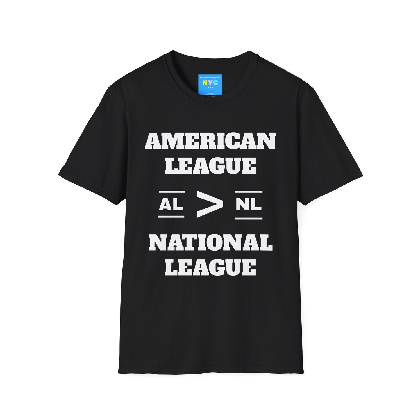 American League is greater than National League
