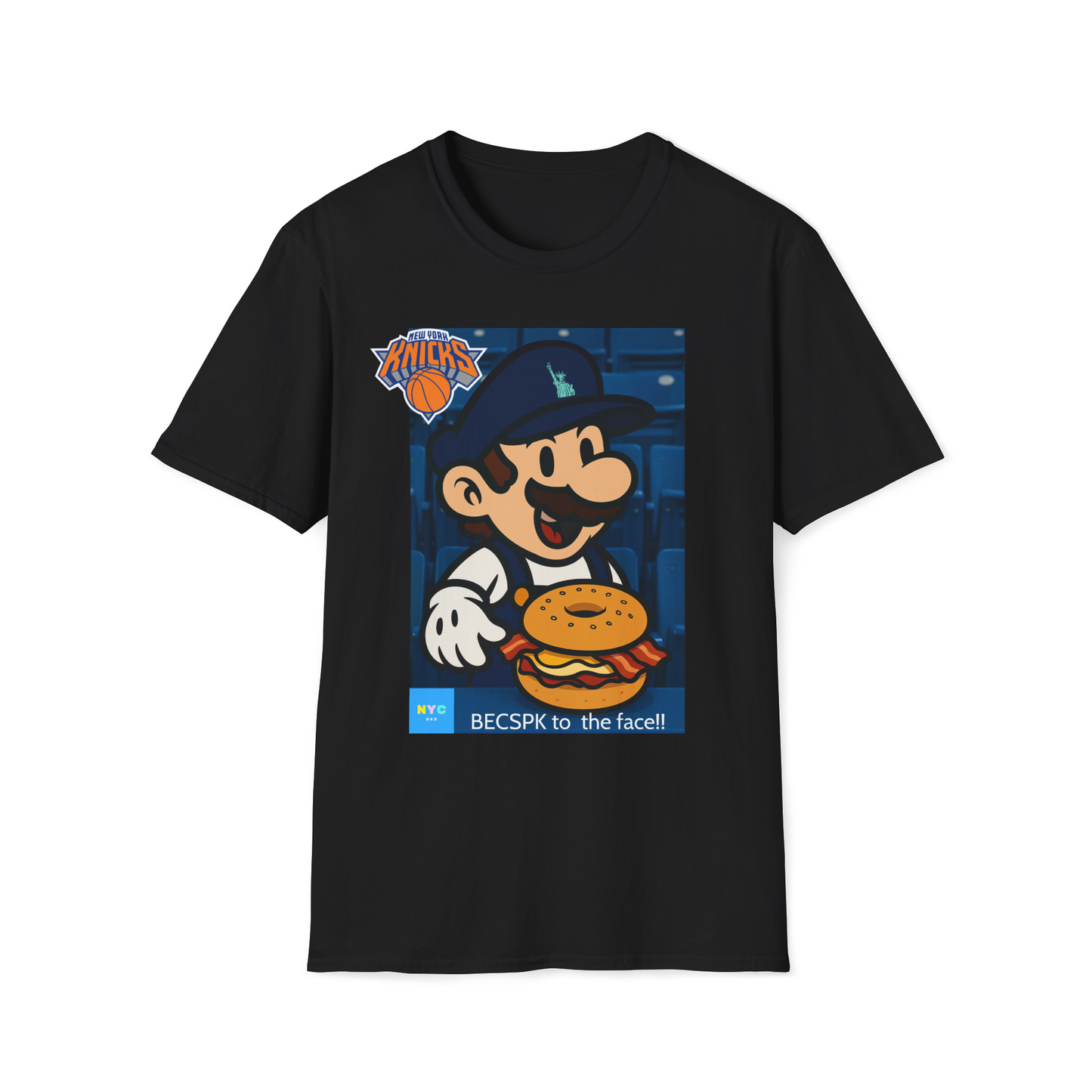 Knicks Bacon Egg Cheese to the Face!!